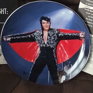 Delphi Elvis Presley Collectors Plate